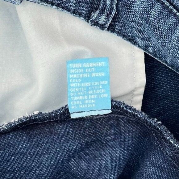 J.McLaughlin Womens Mid Rise Skinny Leg Jeans Size 8 Blue Denim Ankle Stretch - Picture 7 of 12